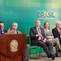 Novos ministros de Agricultura, Trabalho e Aviação tomam posse Novos ministros de Agricultura, Trabalho e Aviação tomam posse