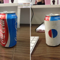 Estudante encontra logo da Pepsi nas novas latas de Coca-Cola Estudante encontra logo da Pepsi nas novas latas de Coca-Cola