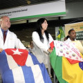 Alagoas recebe mais 41 médicos cubanos para atuar na atenção básica Alagoas recebe mais 41 médicos cubanos para atuar na atenção básica