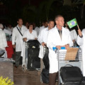Cubanos dizem que objetivo de sua vinda é ajudar a melhorar saúde da população Cubanos dizem que objetivo de sua vinda é ajudar a melhorar saúde da população