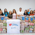 Alagoas sem Fome doa uma tonelada à instituição que ajuda moradores de rua