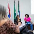 Roda de conversa discute sobre raça, vivências e representatividade em evento