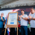 Delmiro: Paulo Dantas inaugura obras e anuncia o Mais Água AL