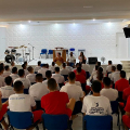 ‘Livros que Libertam”: custodiados participam de primeiro grupo de discussão no Baldomero Cavalcante