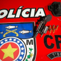 PM apreende arma de fogo ao atender ocorrência em Olho d’Água das Flores