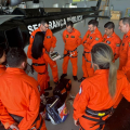 Samu realiza curso de preparação de socorristas para atuar em aeronaves